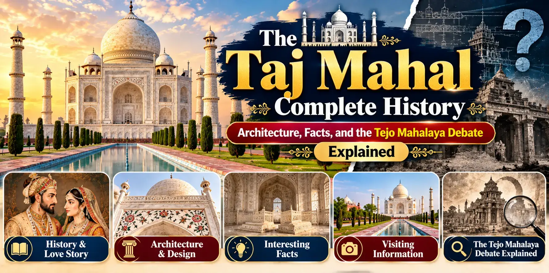 Taj Mahal Complete History
