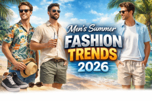 Men's Summer Fashion Trends 2026