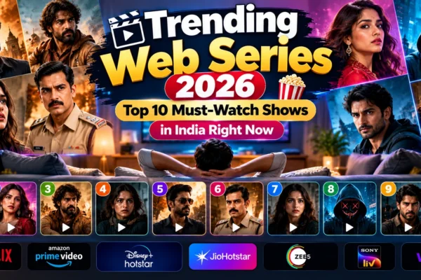 Trending Web Series 2026 Top 10 Must Watch Shows