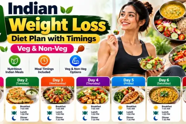 7 Day Indian Weight Loss Diet Plan