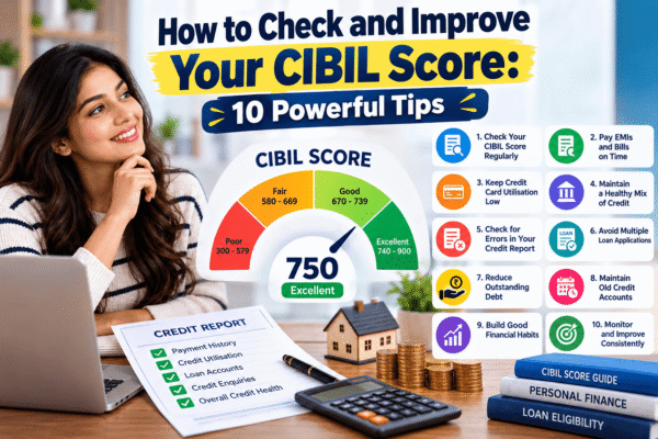 How to check and improve your CIBIL Score with 10 powerful tips for timely payments, credit utilisation, and better credit health